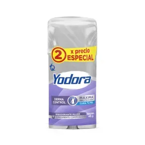 YODORA BARRA DERMA CONTROL * 2 UND 45 G