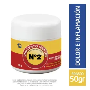 UNGUENTO AL MENTOL N2 *50 GR