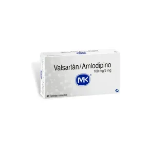 VALSARTAN 160 MG + AMLODIPINO 5 MG * 30 TAB