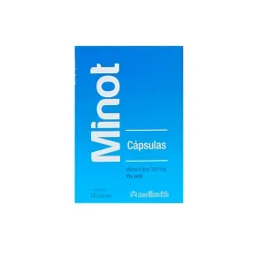 MINOT 100 MG * 10 CAP