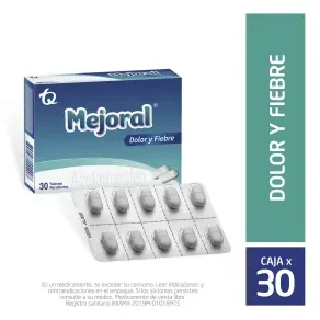 MEJORAL 500MG CAJA * 30 TAB