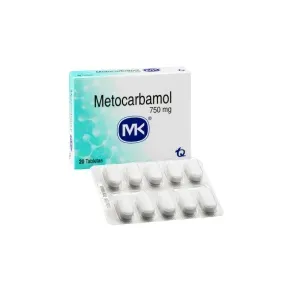 METOCARBAMOL 750 MG * 20 TABX