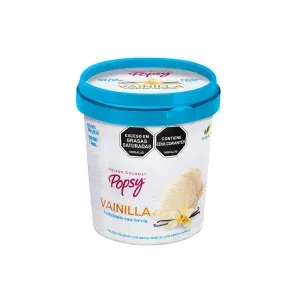 HELADO GOURMET POPSY VAINILLA WELLNESS * 300 GR