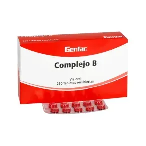 COMPLEJO B * 250 TAB