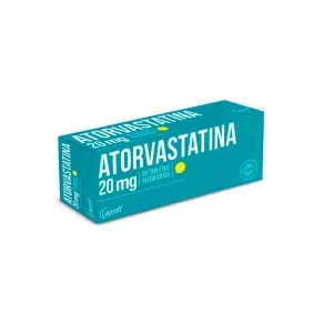 ATORVASTATINA 20 MG * 50 TAB