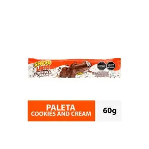 PALETA CHOCOLISTO COOKIES & CREAM * 60 GR