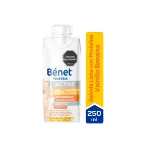 BENET PROTEINA ACTIVE VAINILLA * 250 ML