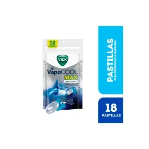 VICK PASTILLAS VAPOCOLL MENTA ARTICA * 18 UND