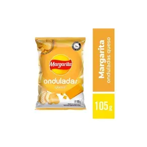 PAPAS MARGARITA ONDULADAS QUESO *105 GR