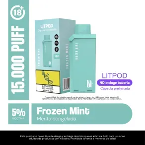RECARGA-VAPEADOR-LIT-POD-FROZEN-MINT-5----15.000-PUFF
