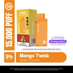 RECARGA-VAPEADOR-LIT-POD-MANGO-TWIST-5----15.000-PUFF