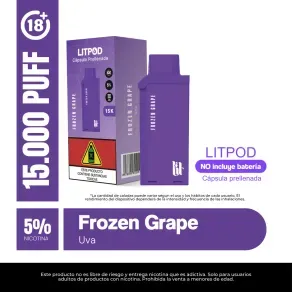 RECARGA-VAPEADOR-LIT-POD-FROZEN-GRAPE-5----15.000-PUFF