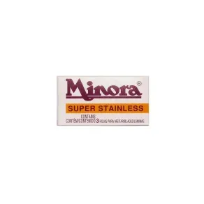 MINORA-CUCHILLA-X-3-UNDS